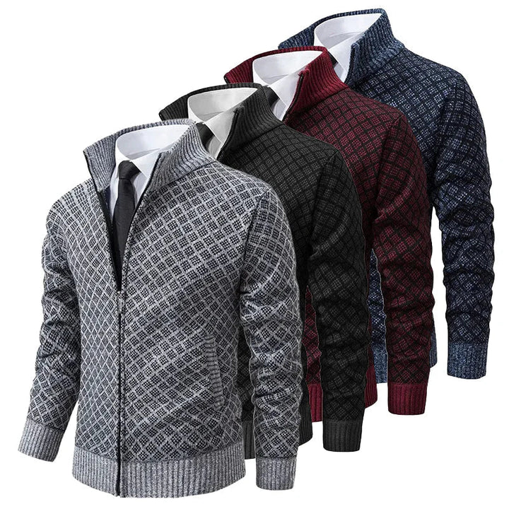 Men's Hybrid Knitted Cardigan