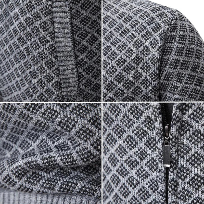 Men's Hybrid Knitted Cardigan