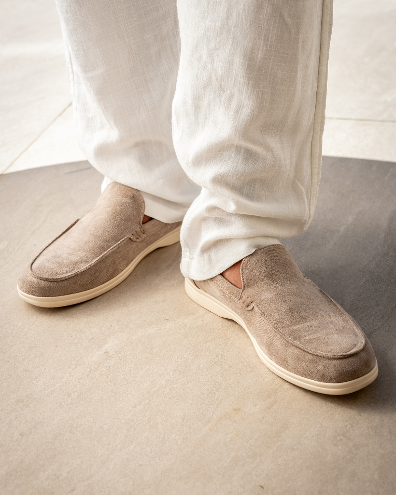 Men's Old Money Suede Loafers