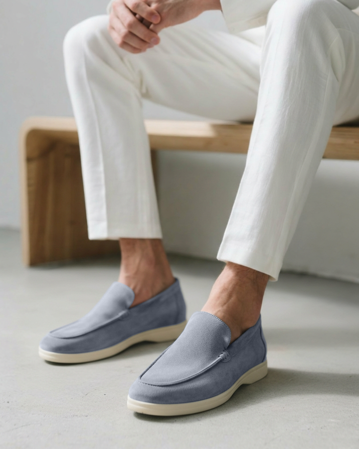Men's Old Money Suede Loafers