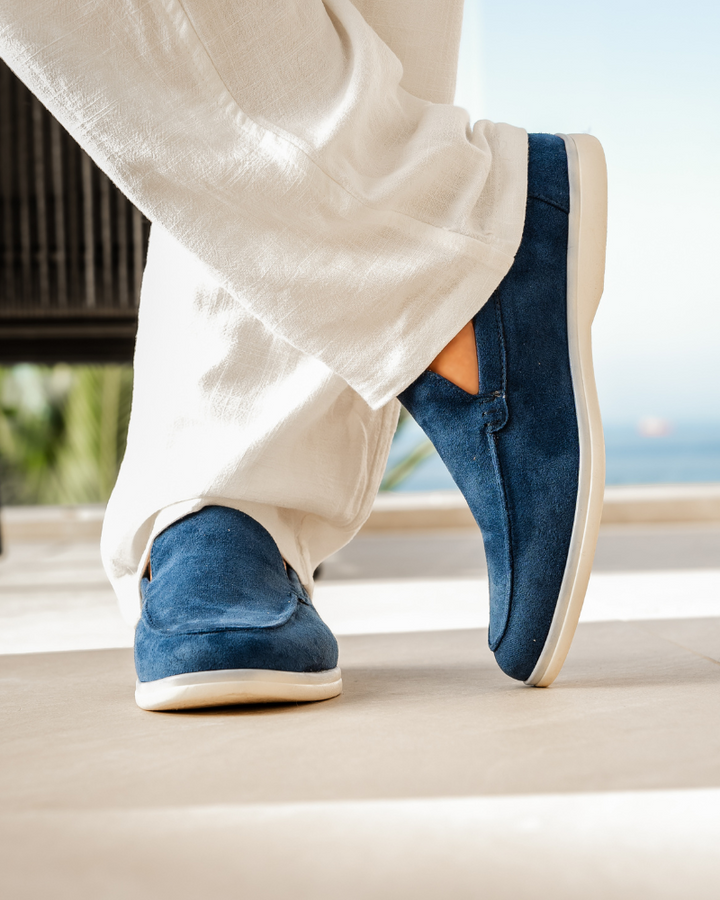 Men's Old Money Suede Loafers