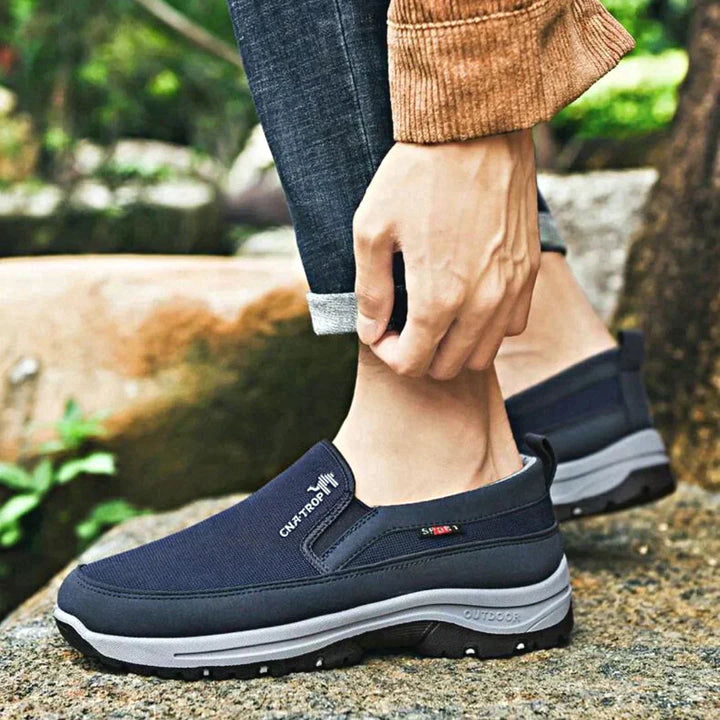 Men's Orthopedic Hiking Shoes with Non Slip Rubber Sole - photo 3