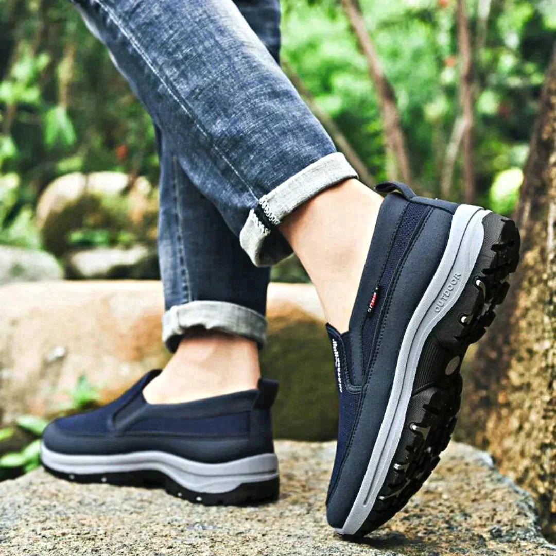 Men's Orthopedic Hiking Shoes with Non Slip Rubber Sole - photo 4