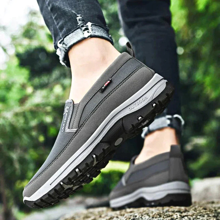 Men's Orthopedic Hiking Shoes with Non Slip Rubber Sole - photo 5