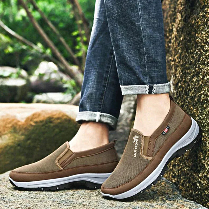 Men's Orthopedic Hiking Shoes with Non Slip Rubber Sole - photo 6