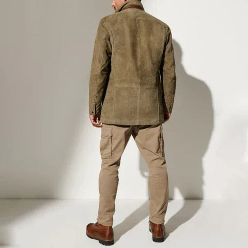 Men’s Palermo Leather Button-Up Jacket - photo 7