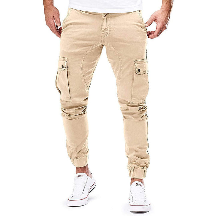 Gordon - Men's Slim Fit Cargo Trousers with Side Pockets
