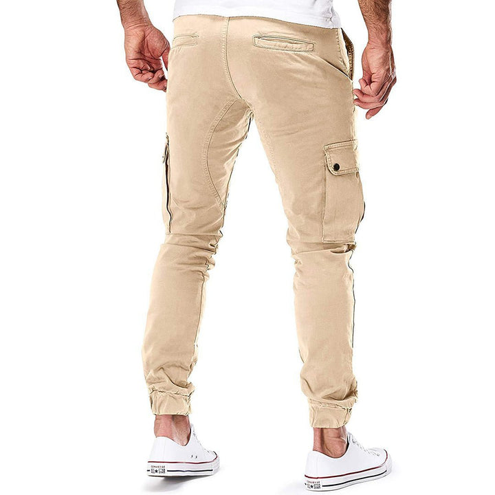 Gordon - Men's Slim Fit Cargo Trousers with Side Pockets