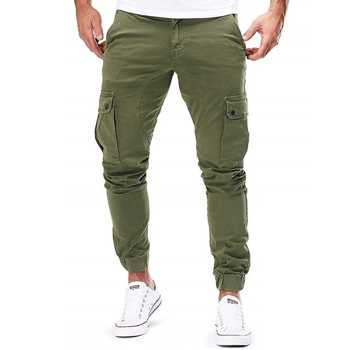 Gordon - Men's Slim Fit Cargo Trousers with Side Pockets