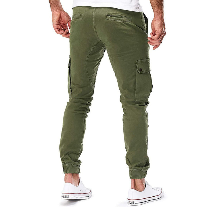 Gordon - Men's Slim Fit Cargo Trousers with Side Pockets