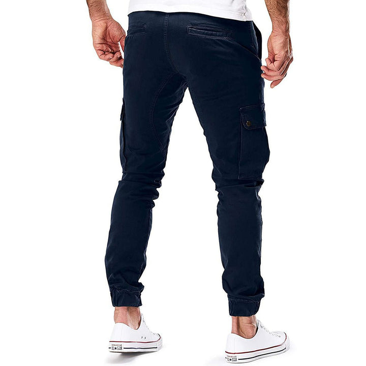 Gordon - Men's Slim Fit Cargo Trousers with Side Pockets