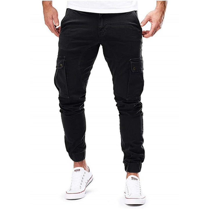 Gordon - Men's Slim Fit Cargo Trousers with Side Pockets