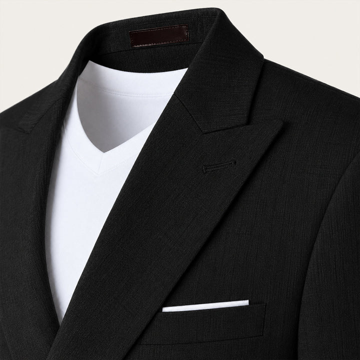 Men's Slim Fit Double-Breasted Blazer