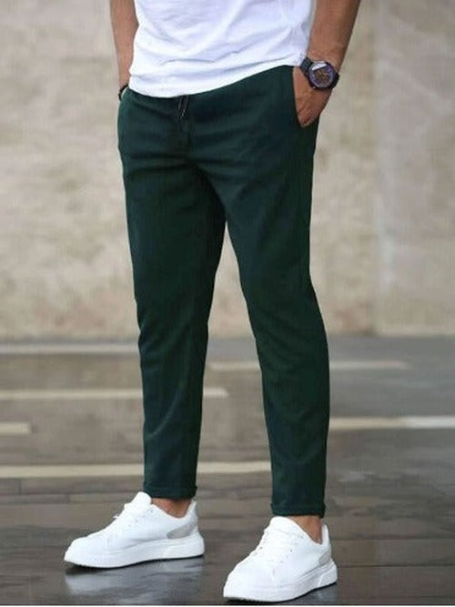 Men's Slim Fit Drawstring Jogger Pants - photo 17