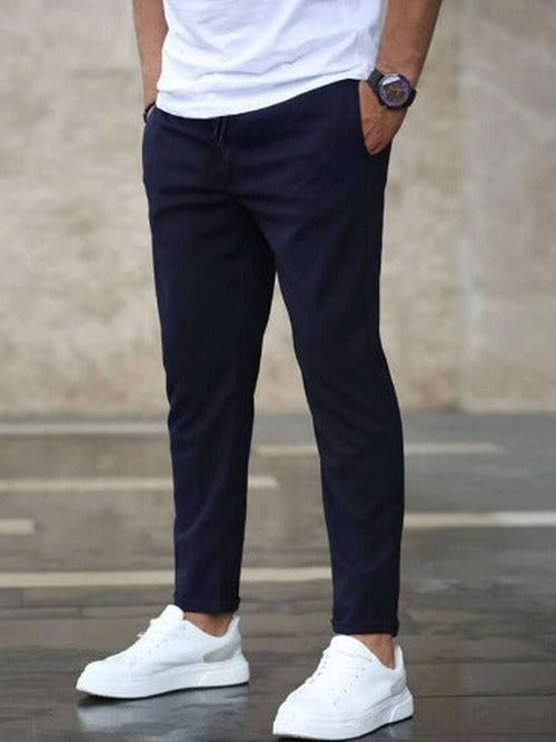 Men's Slim Fit Drawstring Jogger Pants - photo 18
