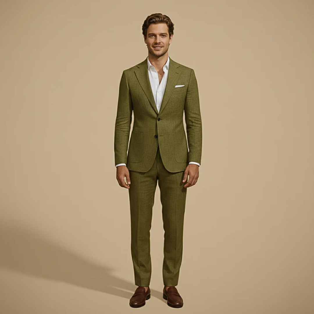 Men's Slim Fit Two-Piece Suit
