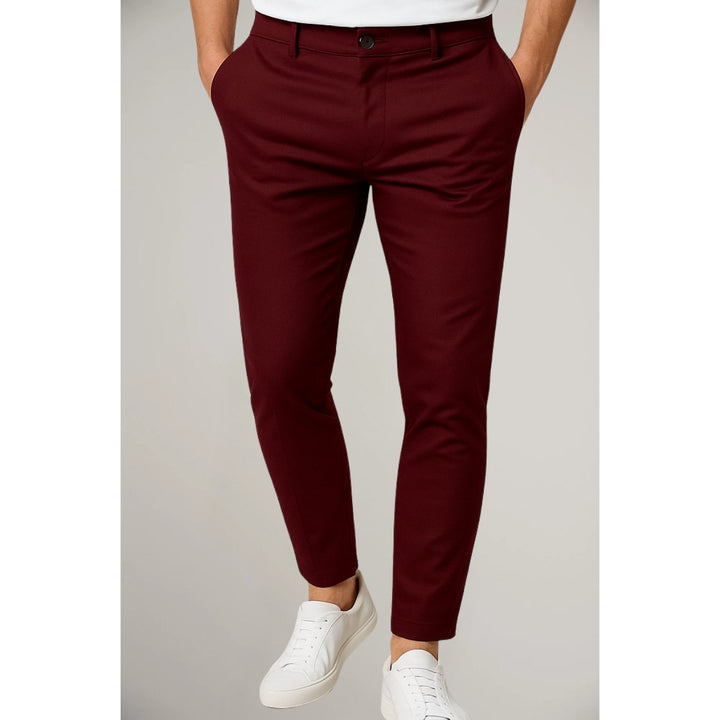 Pánské chino kalhoty úzkého střihu pro elegantně ležérní styl