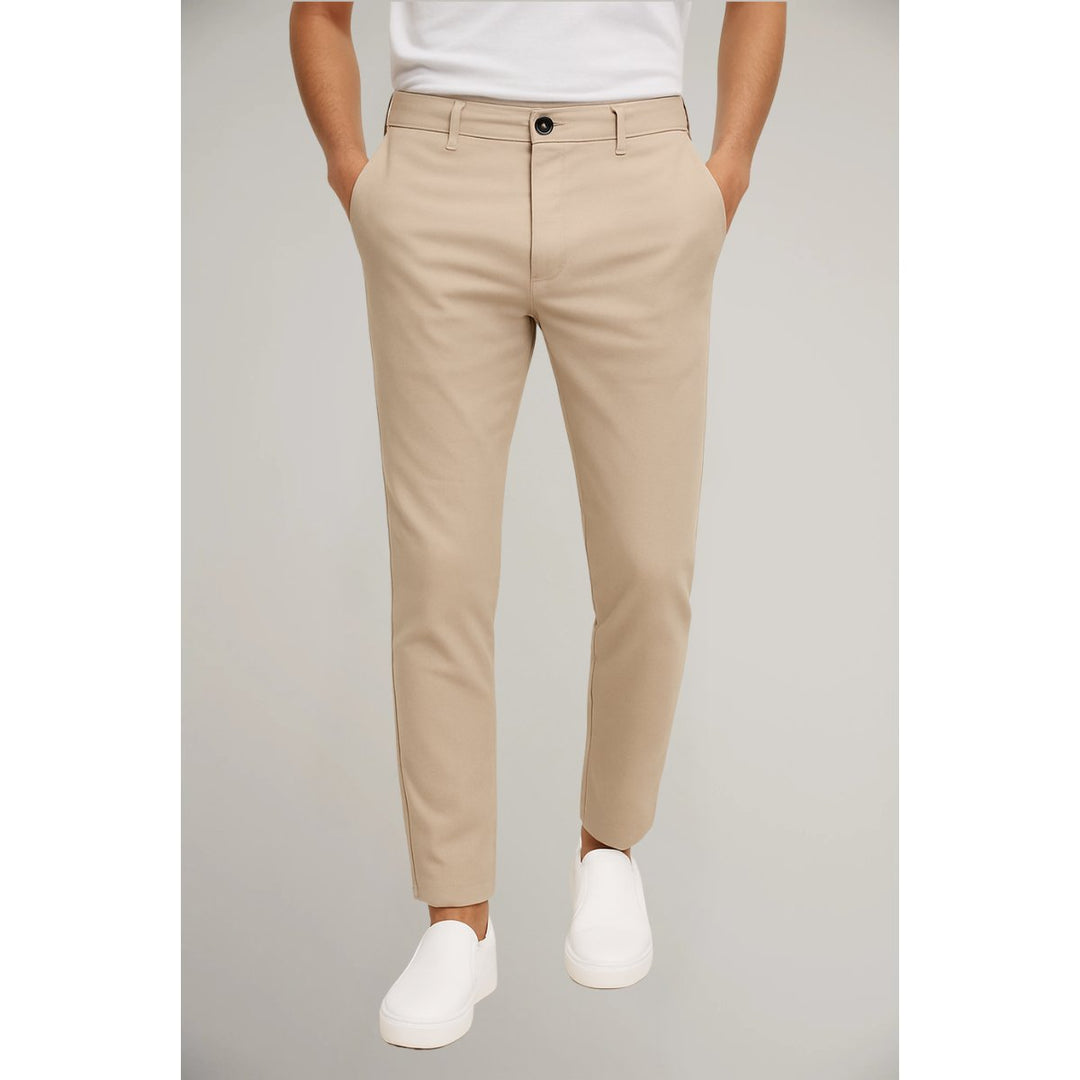 Pánské chino kalhoty úzkého střihu pro elegantně ležérní styl