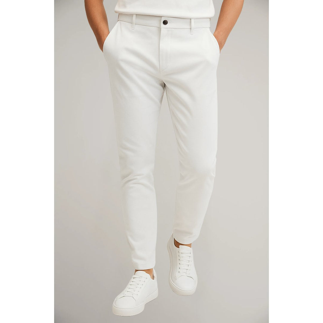 Pánské chino kalhoty úzkého střihu pro elegantně ležérní styl
