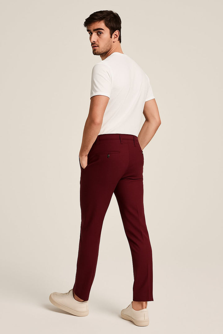 Pánské chino kalhoty úzkého střihu pro elegantně ležérní styl