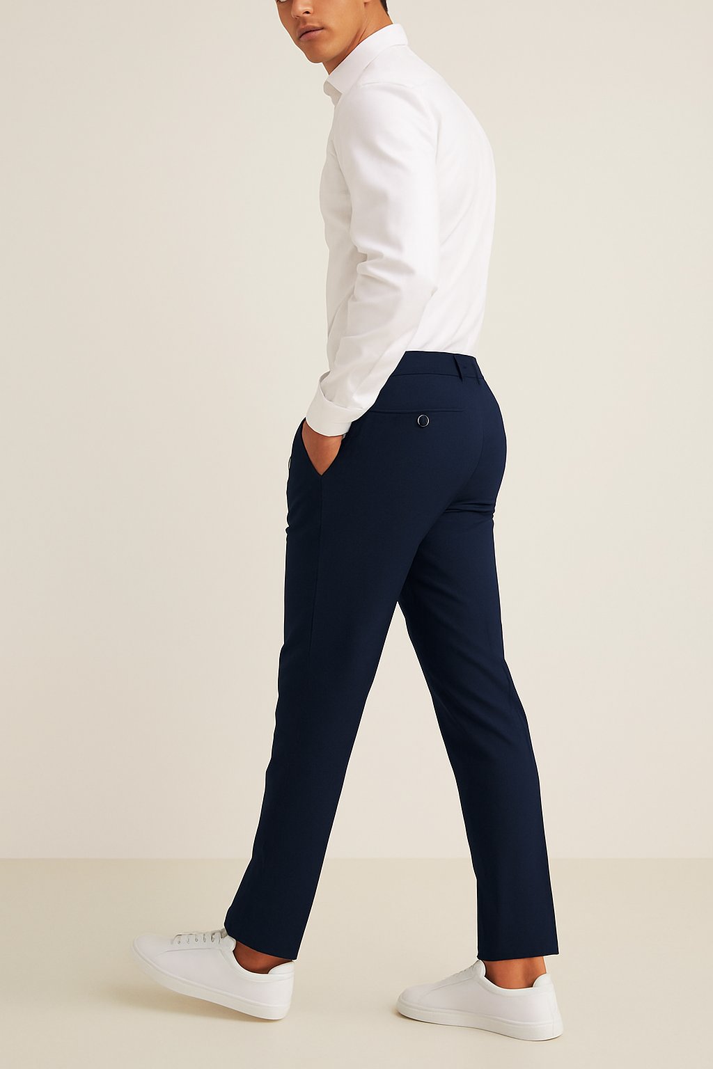 Pánské chino kalhoty úzkého střihu pro elegantně ležérní styl