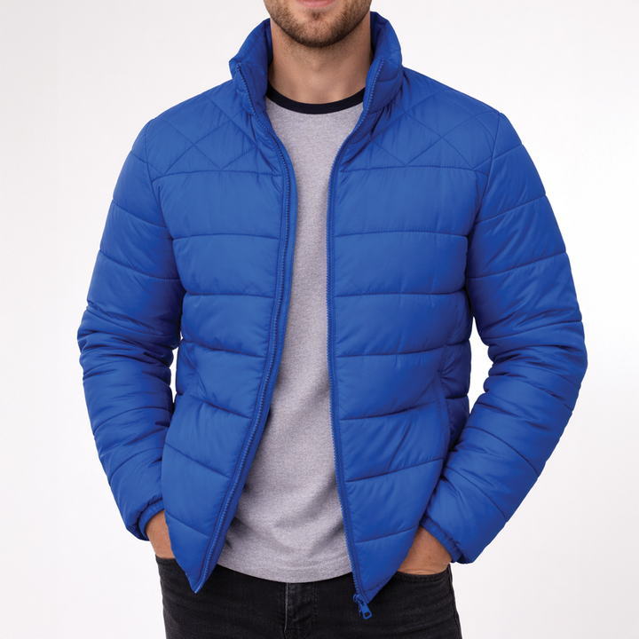 Men's Water-Repellent Quilted Puffer Jacket - photo 4