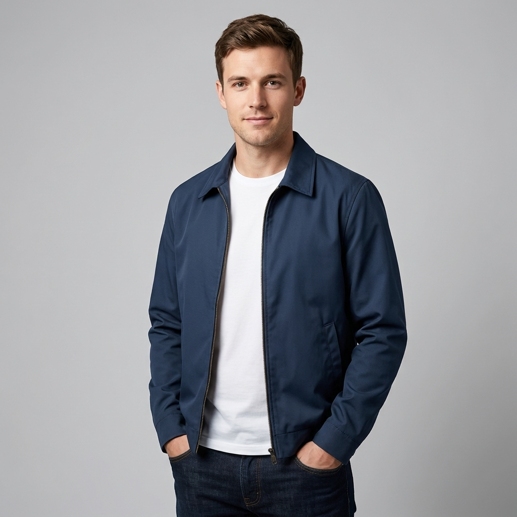 Rory – pánská zimní bunda s elegantním předním zipem