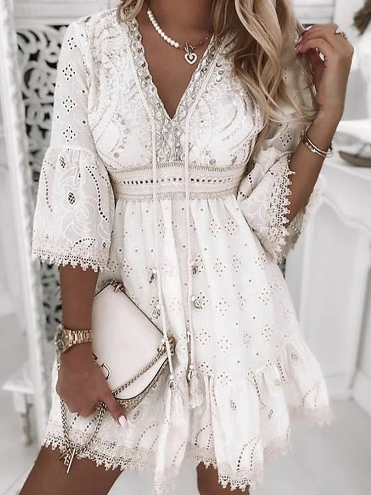 Lightweight Breathable Dress Elegant