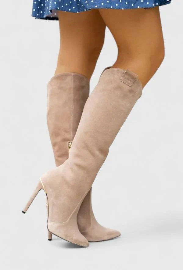 Women's Ankle Boots with Side Zip and Cushioned Insole