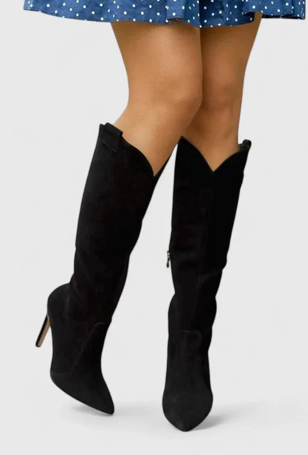Women's Ankle Boots with Side Zip and Cushioned Insole