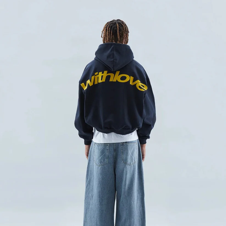 Oversized Graphic Hoodie in Soft Cotton - photo 2