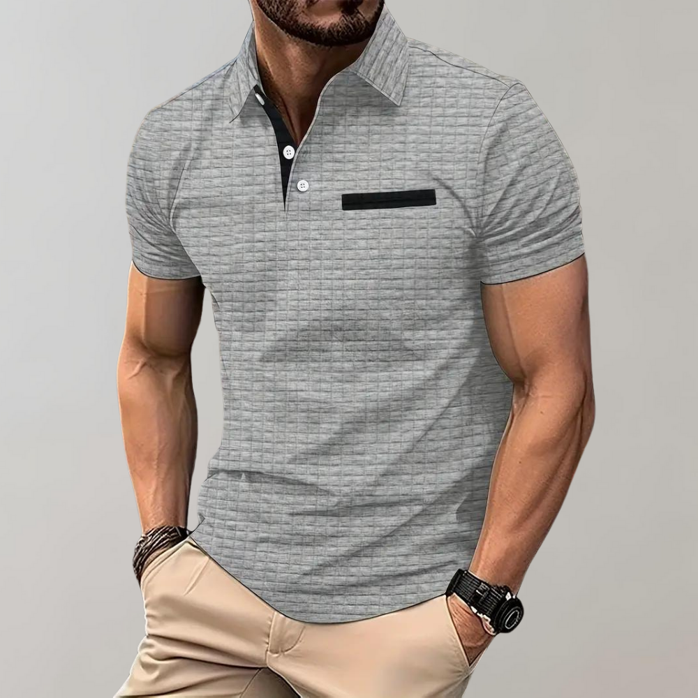 Polo Homme Décontracté au Design Moderne