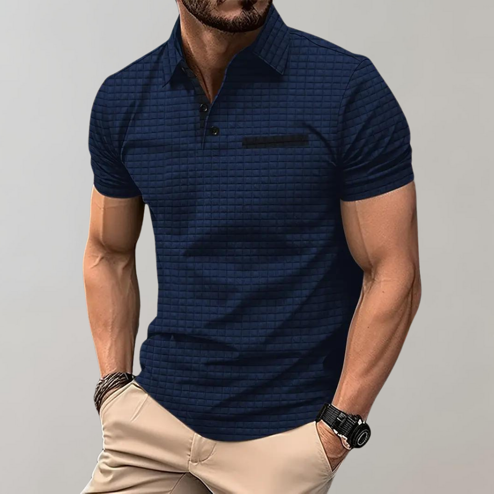 Polo Homme Décontracté au Design Moderne