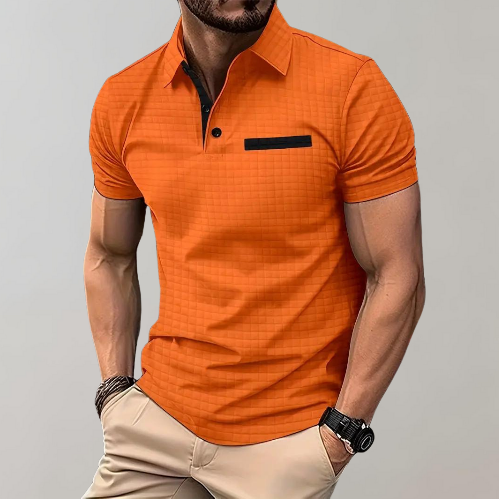 Polo Homme Décontracté au Design Moderne