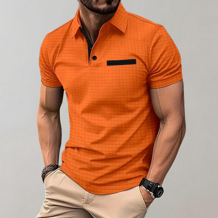 Polo Homme Décontracté au Design Moderne