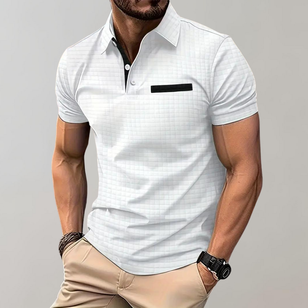 Polo Homme Décontracté au Design Moderne