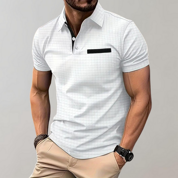 Polo Homme Décontracté au Design Moderne