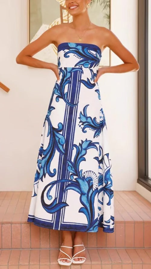 Poppy - Women's Strapless Maxi Dress - photo 5