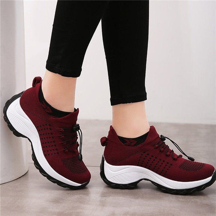 Women's Air Cushion Walking Breathable Sneakers