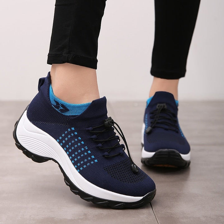 Women's Air Cushion Walking Breathable Sneakers