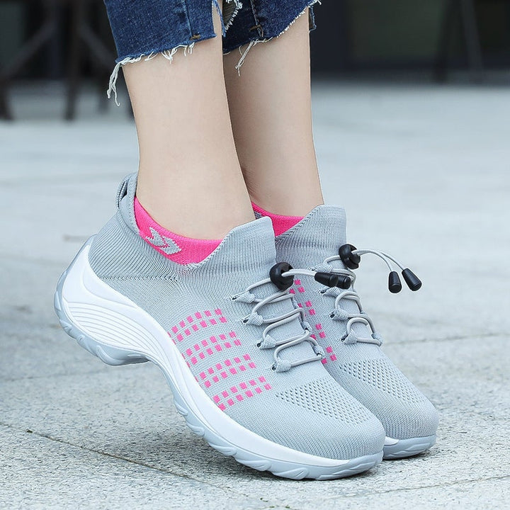 Women's Air Cushion Walking Breathable Sneakers