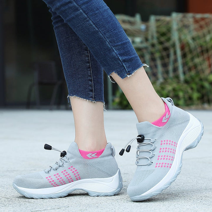 Women's Air Cushion Walking Breathable Sneakers