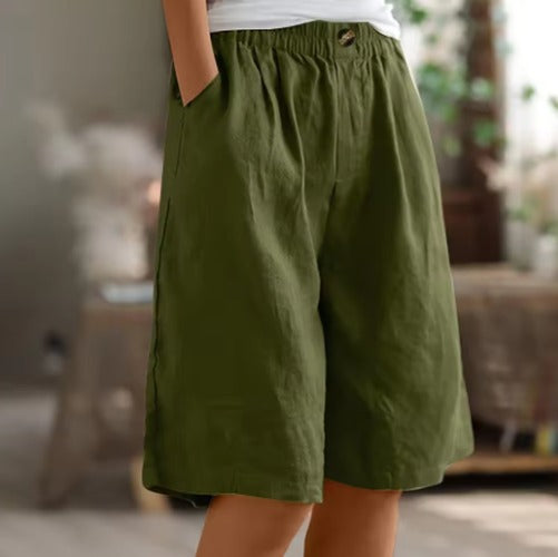 Renee - Women's Comfort Shorts Elastic Waist - photo 1