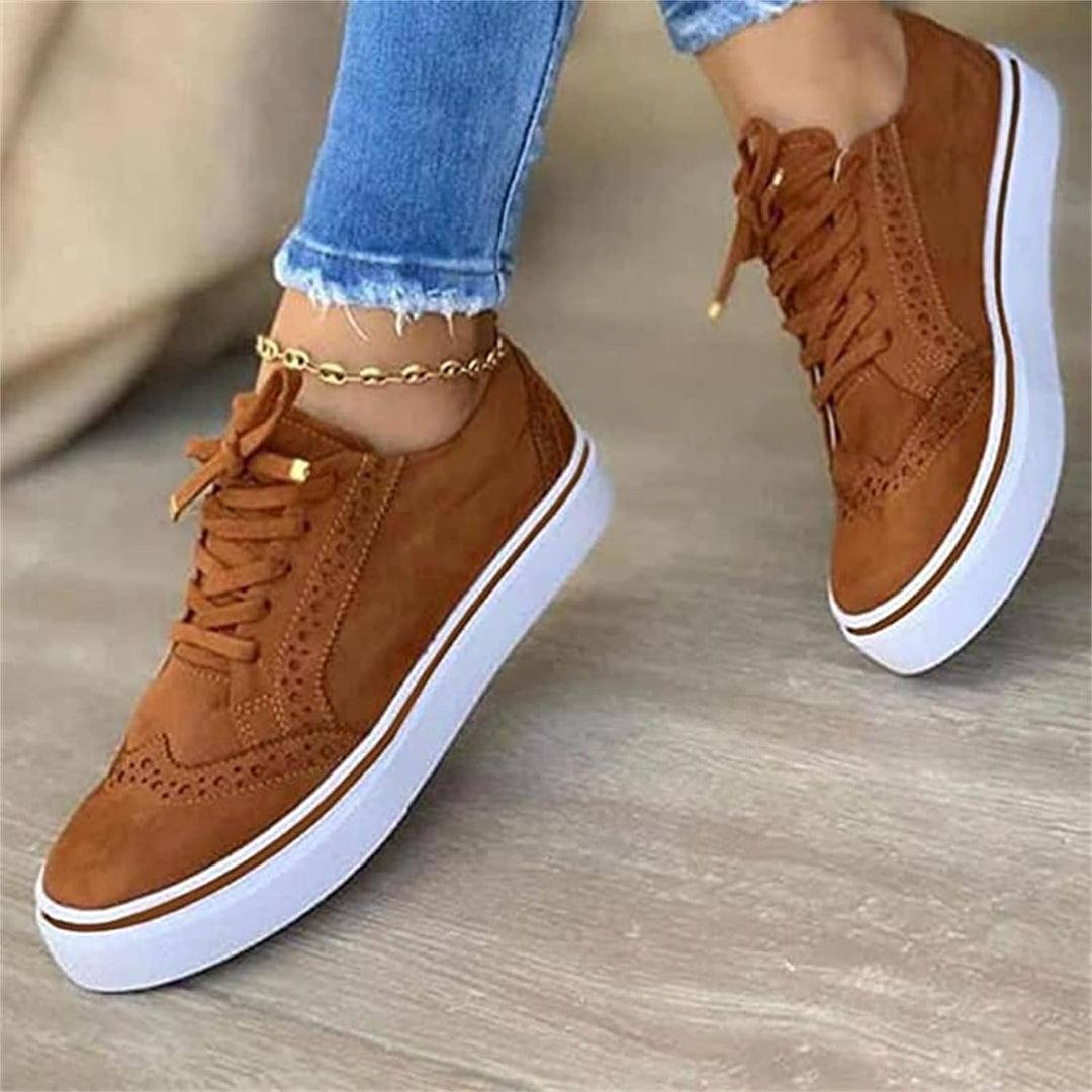 Rita - Women's Orthopedic Leather Sneakers for Everyday Wear - photo 2