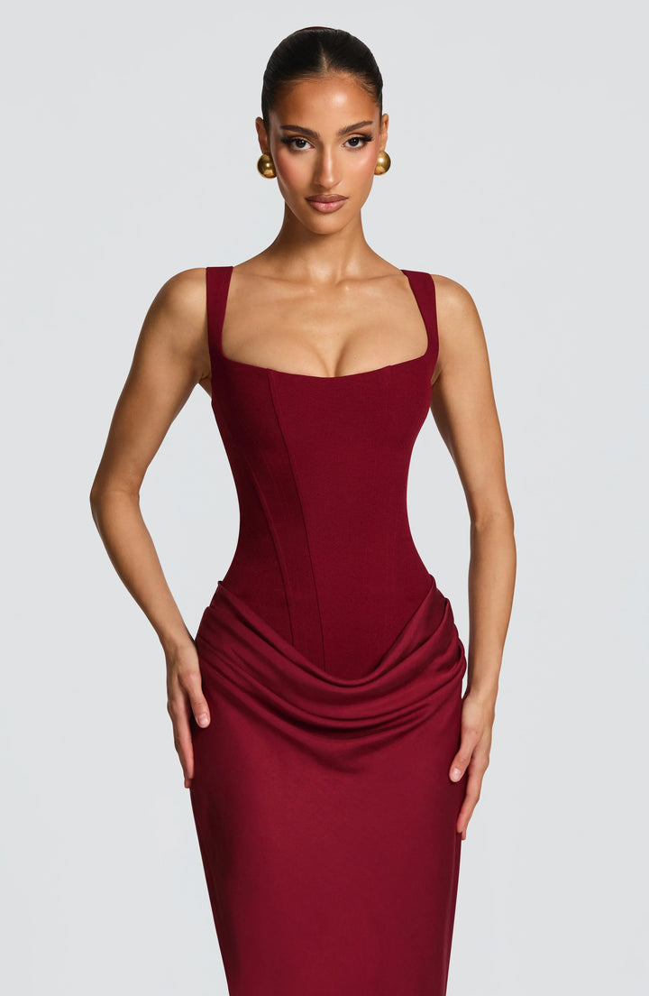 Long tight dress woman backless