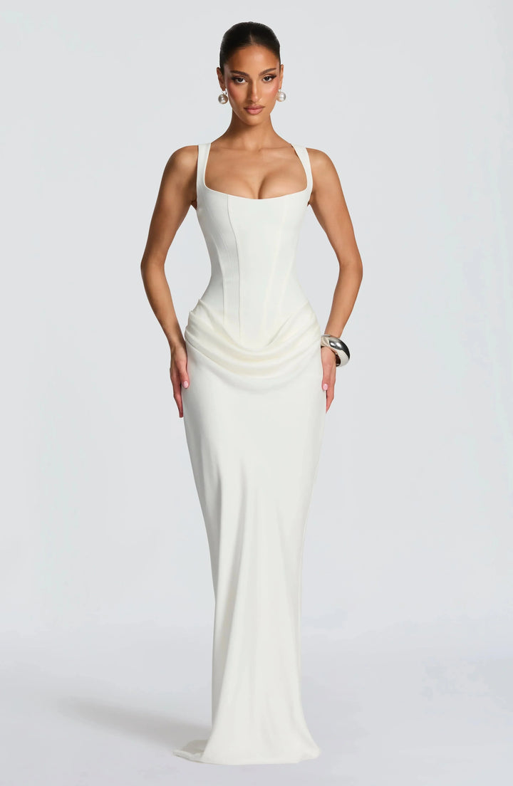 Long tight dress woman backless