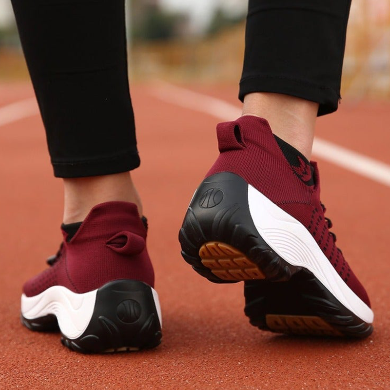 Women's Air Cushion Walking Breathable Sneakers