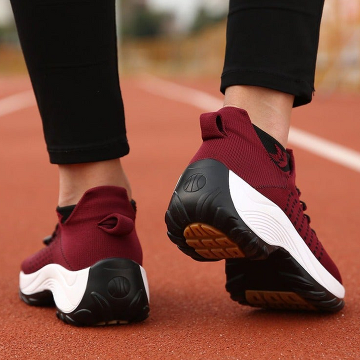 Women's Air Cushion Walking Breathable Sneakers