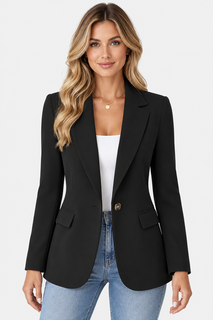 Women's Shawl Collar Tailored Blazer - photo 1