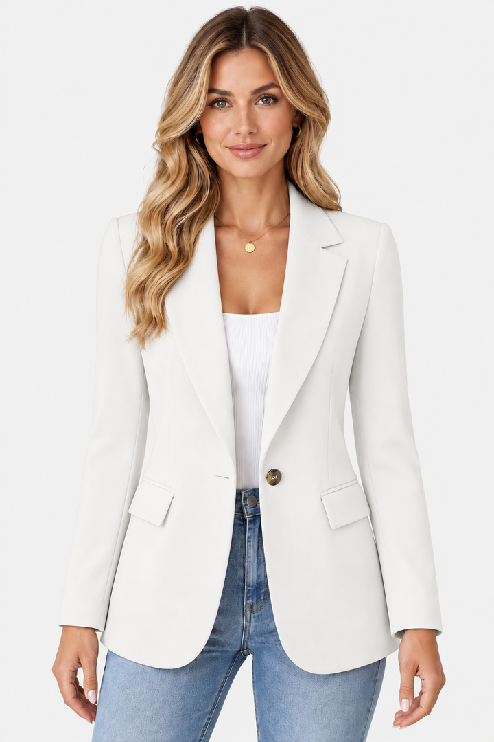 Women's Shawl Collar Tailored Blazer - photo 6